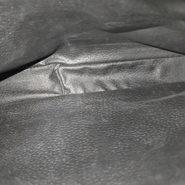 Coated Canvas Top Handle Bag Brown