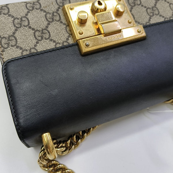 Padlock Small Monogram Coated Canvas Multicolor