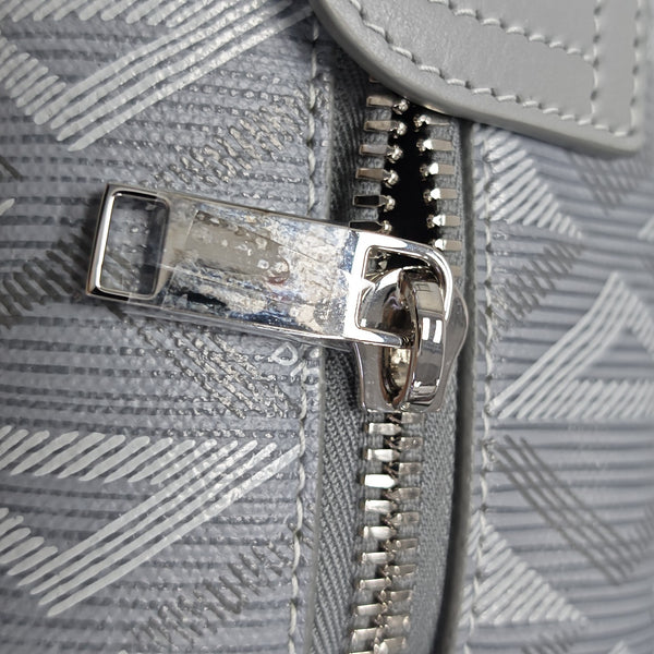 Lingot Oblique Coated Canvas Gray