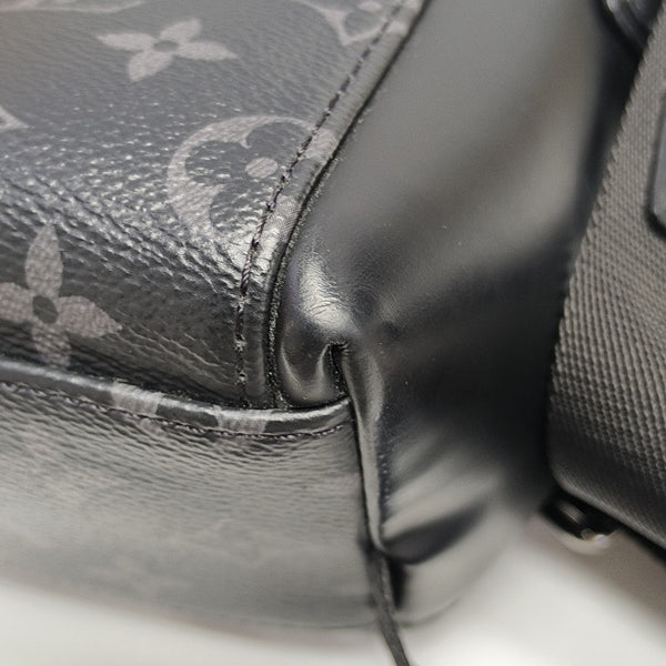 VOYAGER PM Monogram Coated Canvas Black