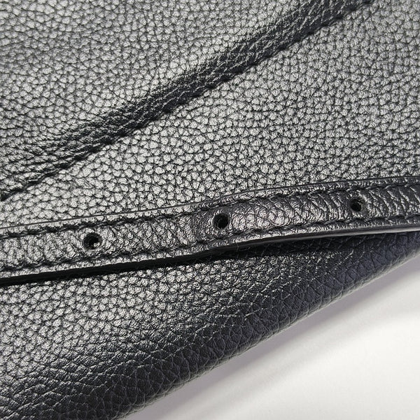 Calfskin Shoulder Bag Black
