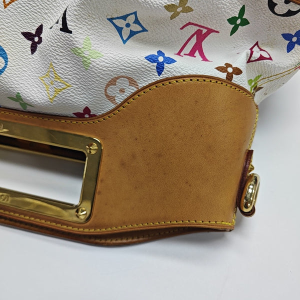 LV × TM JUDY MM Monogram Coated Canvas White