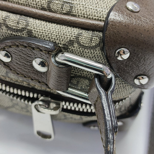 Trunk Monogram Coated Canvas Brown