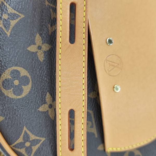 BOITE CHAPEAU MM Monogram Coated Canvas Brown