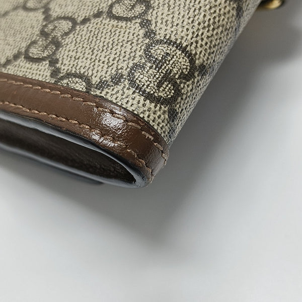 Jackie 1961 Mini Monogram Coated Canvas Beige