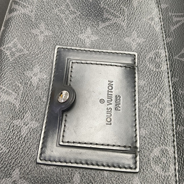 VOYAGER PM Monogram Coated Canvas Black