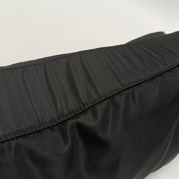 Nylon Shoulder Bag Black