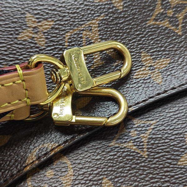 DIANE Monogram Coated Canvas Brown