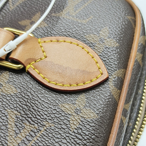 NICE Monogram Coated Canvas Brown