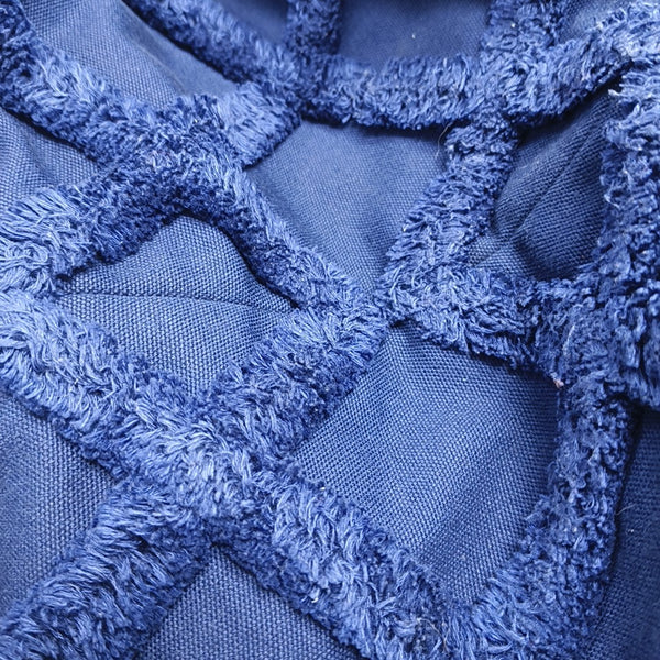 Quilted Canvas Blue