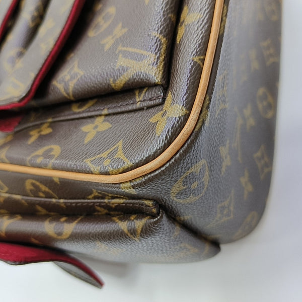 EXCENTRI-CITE Monogram Coated Canvas Brown