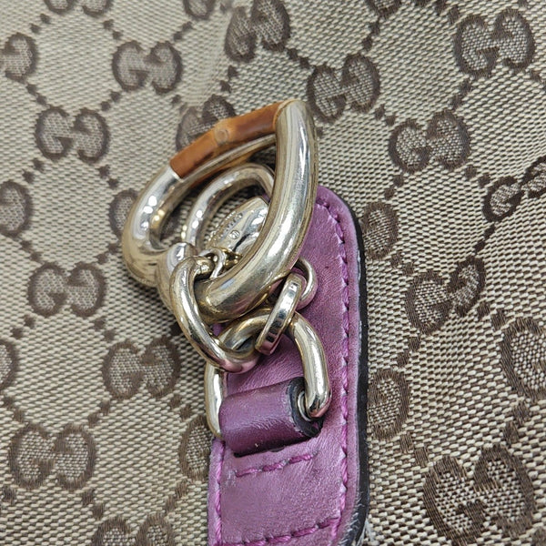 Full Moon Monogram Canvas Brown