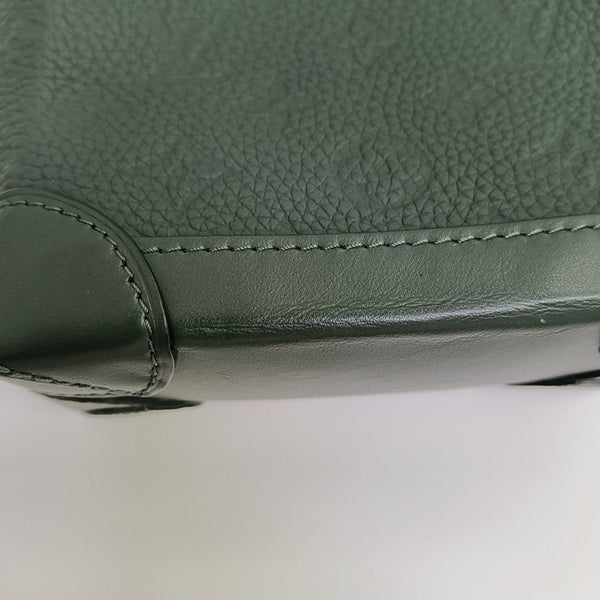 STEAMER Super Mini Monogram Calfskin Green