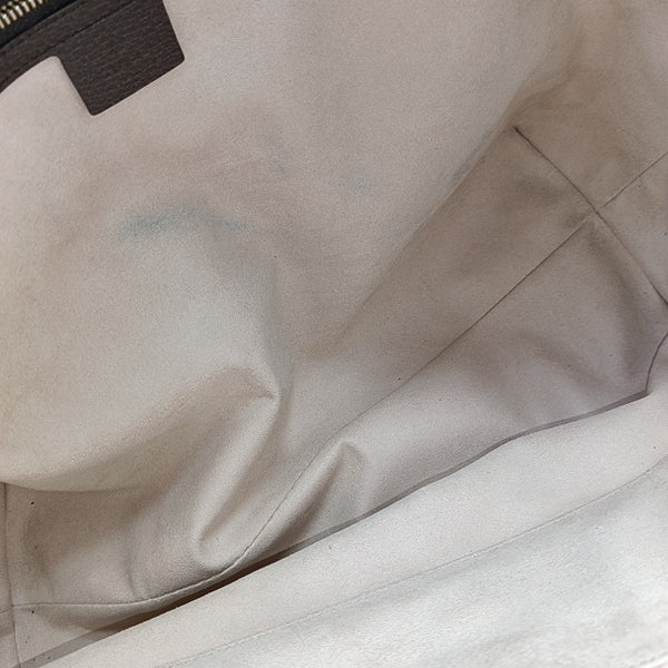 Ophidia Medium Monogram Coated Canvas Beige