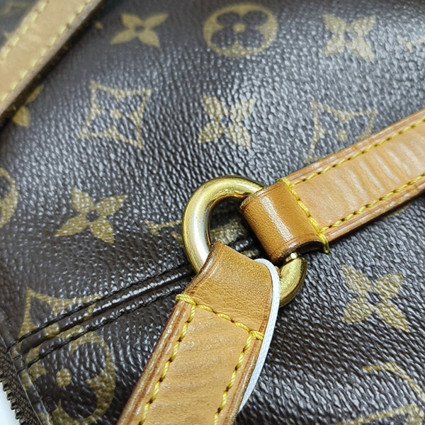 TOTALLY MM Monogram Coated Canvas Brown