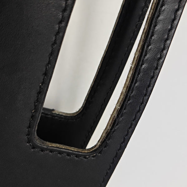 Quilted Calfskin Tote Bag Black