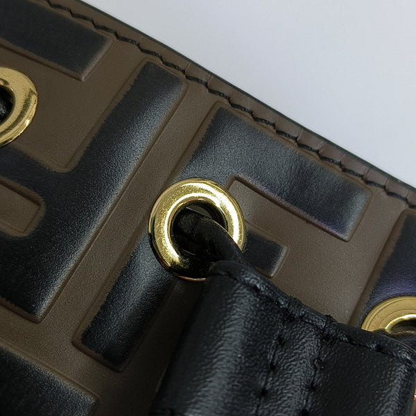 Mon Tresor Mini Monogram Calfskin Brown