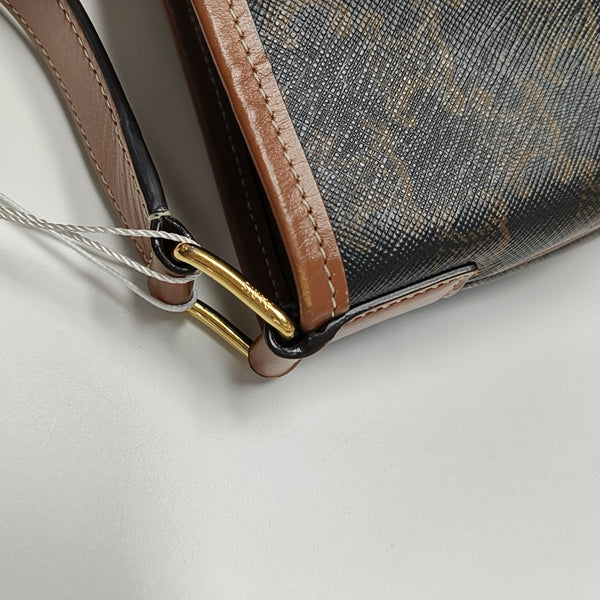 TRIOMPHE CANVAS Small Coated Canvas Brown