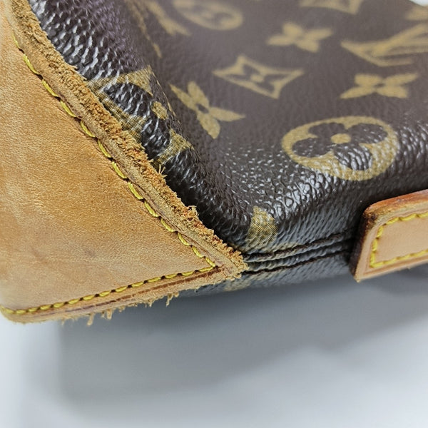 TROTTER Monogram Coated Canvas Brown