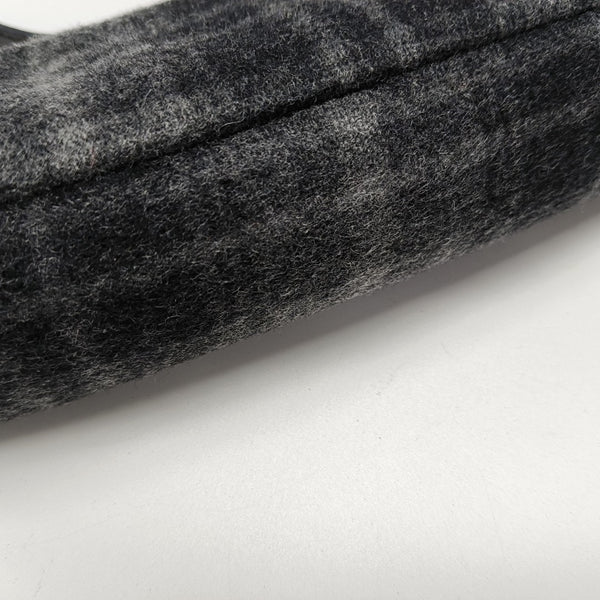 Fabric Top Handle Bag Black