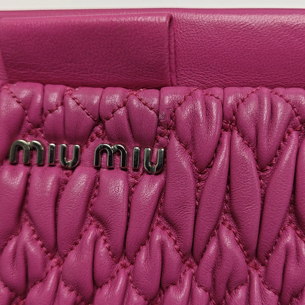 Matelassé Quilted Lambskin Pink