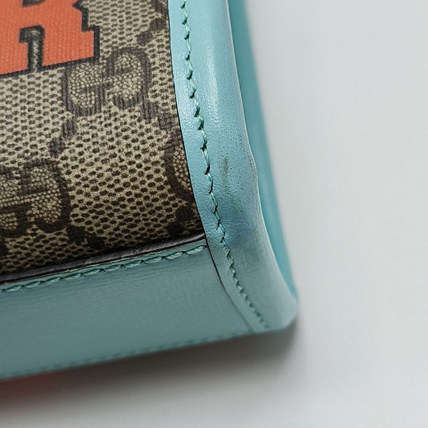 Retro Mini Monogram Coated Canvas Black