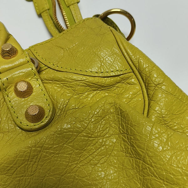 Classic City Small Lambskin Green