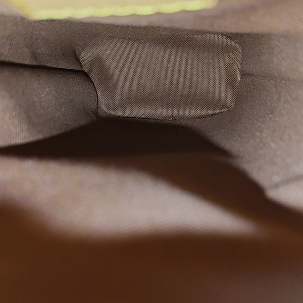 FOLD ME Monogram Coated Canvas Brown