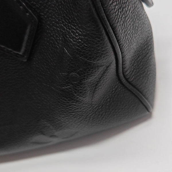 SPEEDY 20 Monogram Calfskin Black