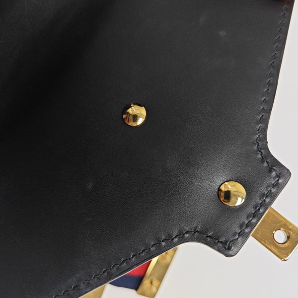 Sylvie Mini Calfskin Black