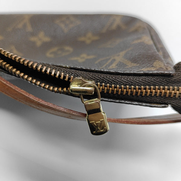 ACCESSOIRES Monogram Coated Canvas Brown