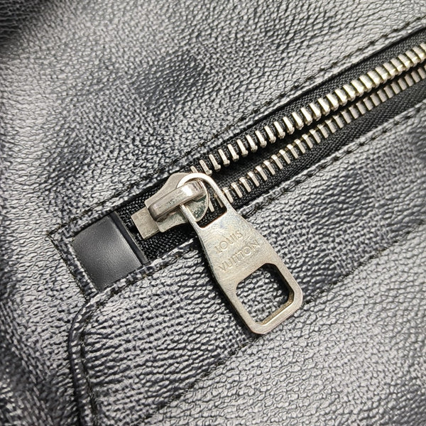 DISTRICT MM Damier Graphite Coated Canvas Gray