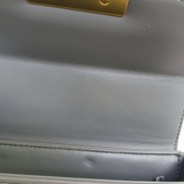 30 Montaigne Mini Oblique Calfskin Gray