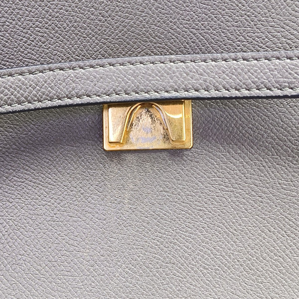 BELT Micro Calfskin Gray