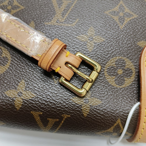 MARELLE Monogram Coated Canvas Brown