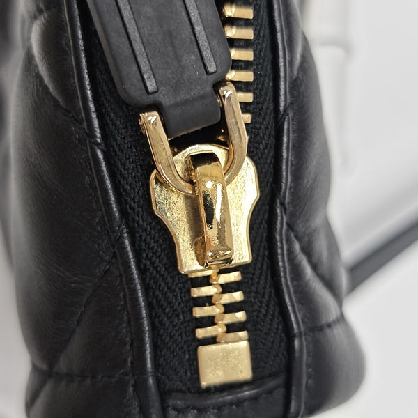 Dior Vibe Hobo Quilted Lambskin Black