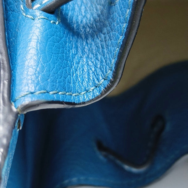 Authenticated pre-owned Hammock Mini Calfskin Blue - Shoulder Bag at Looply