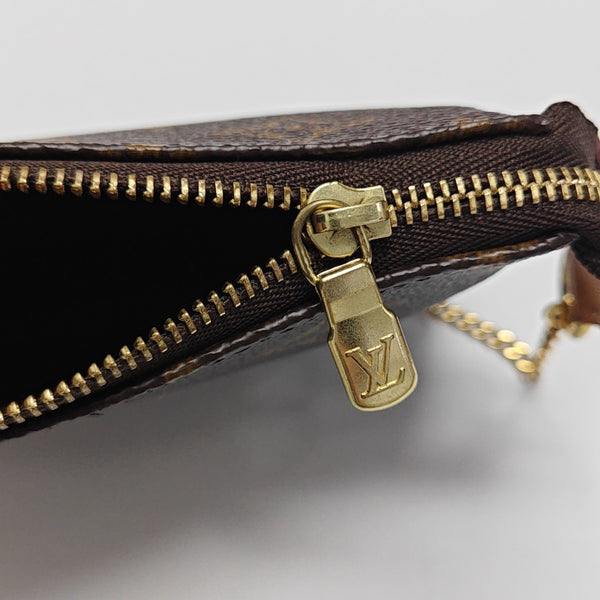 ACCESSOIRES Mini Monogram Coated Canvas Brown