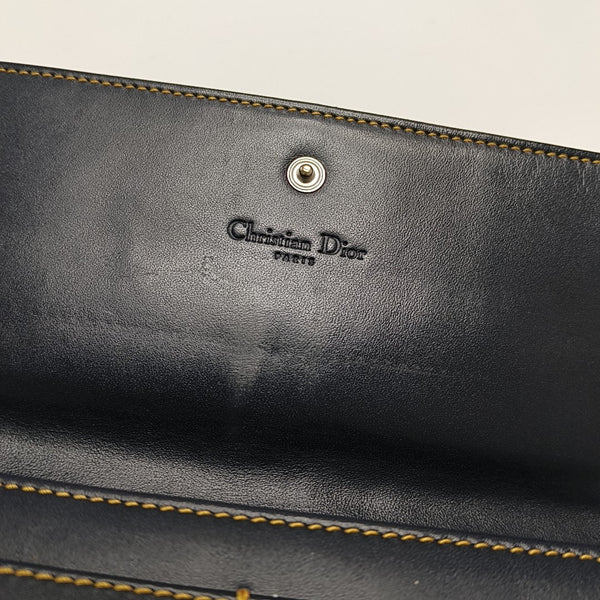 Oblique Canvas Wallet Blue