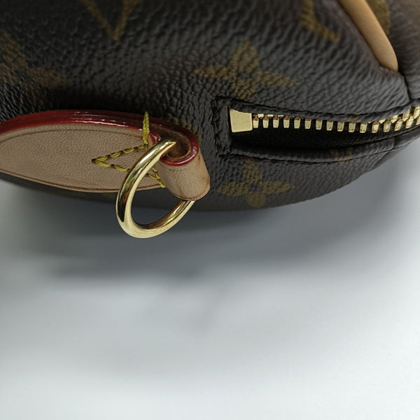 SPEEDY 20 Monogram Coated Canvas Brown