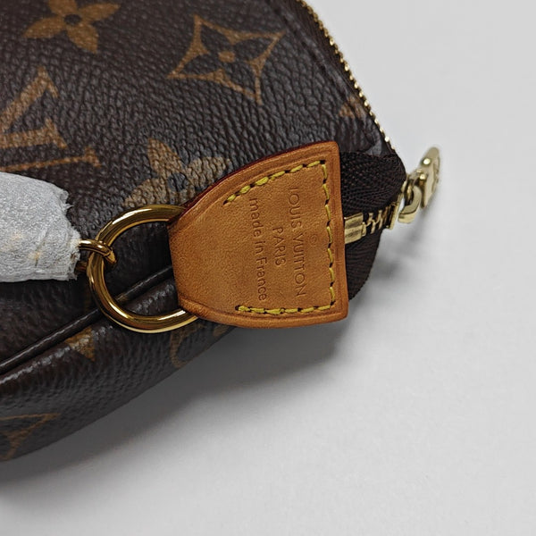 ACCESSOIRES Mini Monogram Coated Canvas Brown