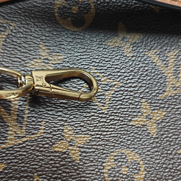 DAUPHINE Mini Monogram Coated Canvas Brown