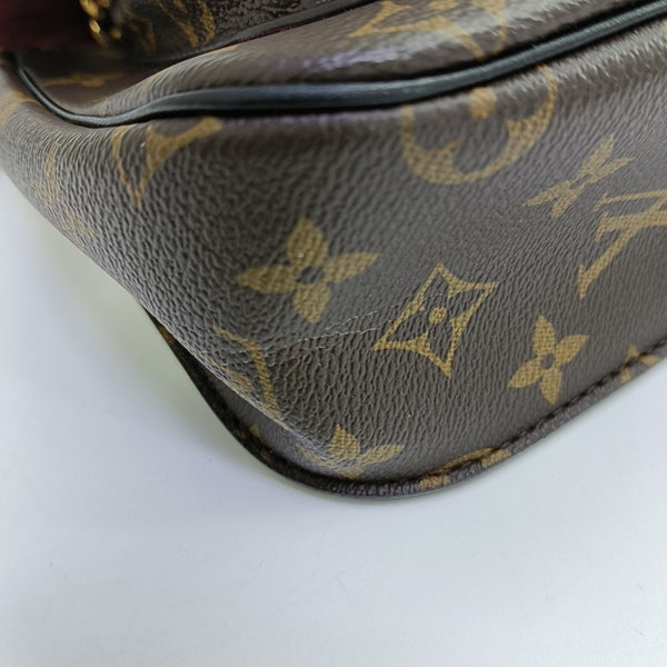 PASSY Monogram Coated Canvas Brown