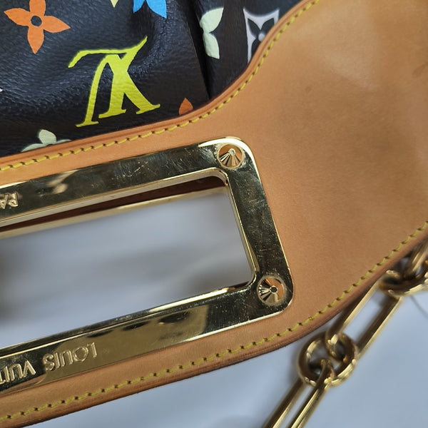 LV × TM JUDY PM Monogram Coated Canvas Black