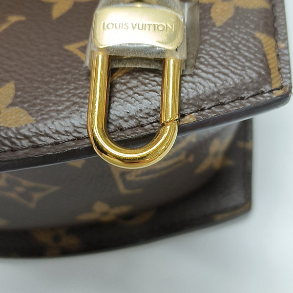 EDEN Monogram Coated Canvas Brown