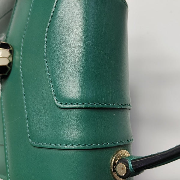 SERPENTI FOREVER Small Calfskin Green