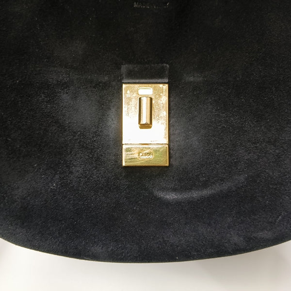Drew Medium Calfskin Black
