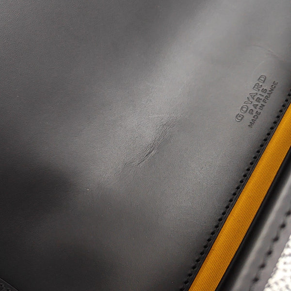 Belvedere Coated Canvas Black