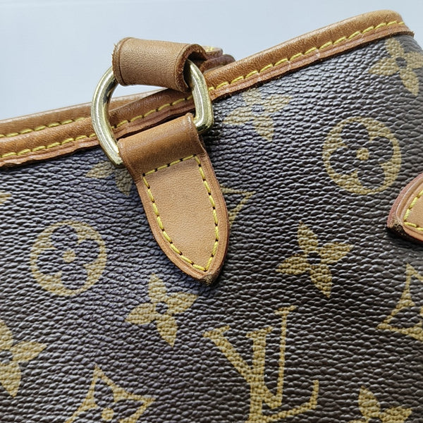 BATIGNOLLES GM Monogram Coated Canvas Brown