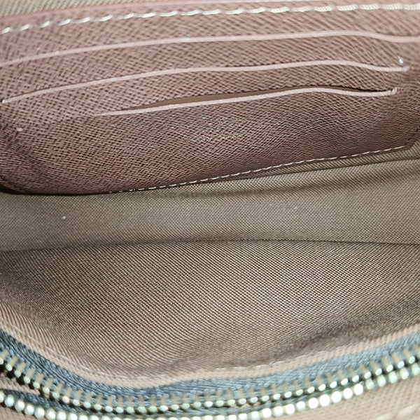 IVY Monogram Coated Canvas Brown